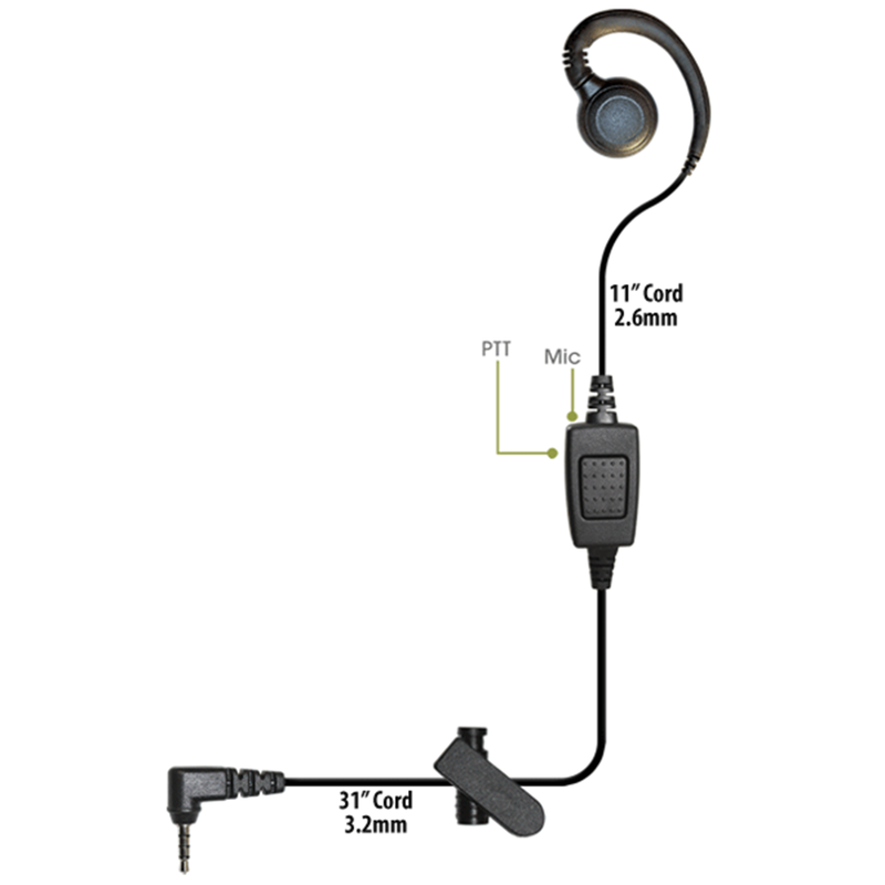 CURL 1-Wire Earpiece