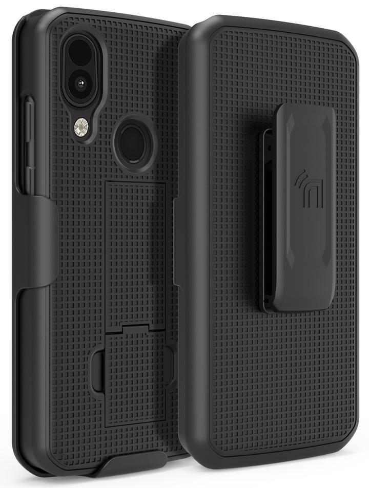 Holster with case and kickstand, Cat S62