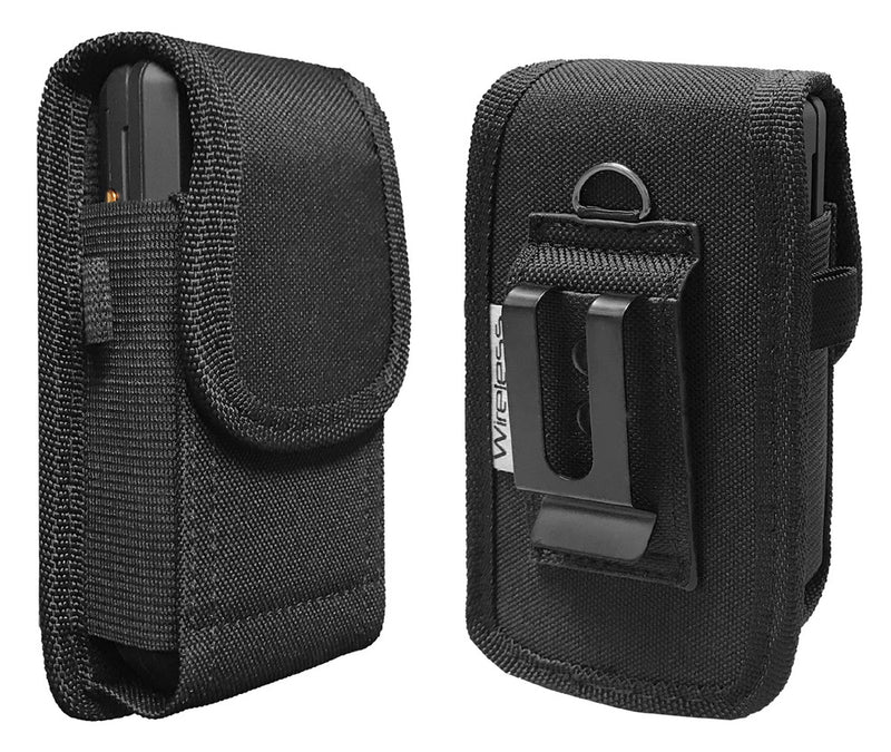 CAT S22 Flip Phone Nylon Pouch with Belt Clip