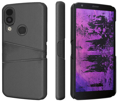 Vegan Leather Credit Card Wallet Case, Cat S62