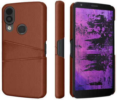 Vegan Leather Credit Card Wallet Case, Cat S62